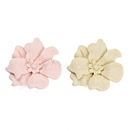 Opaque Resin Cabochons, Flower, Mixed Color, 43x45x10mm(RE-CBA93EE-04)