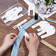 1Set Acrylic Quilting Templates(TOOL-BC0003-23A)-3