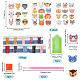 DIY Cartoon Style Animal  Sticker Kit(DIY-WH0453-29)-2