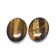 Natural Tiger Eye Oval Palm Stone(G-P415-52)-2