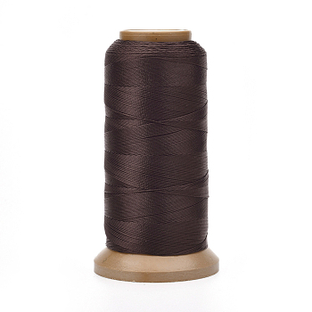 Polyester Threads, for Jewelry Making, Coconut Brown, 0.25mm, about 874.89 yards(800m)/roll