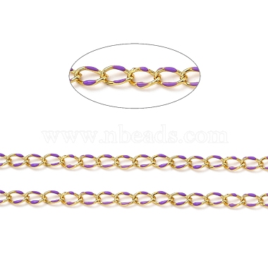 Brass Curb Chains(CHC-L039-46F-G)-2