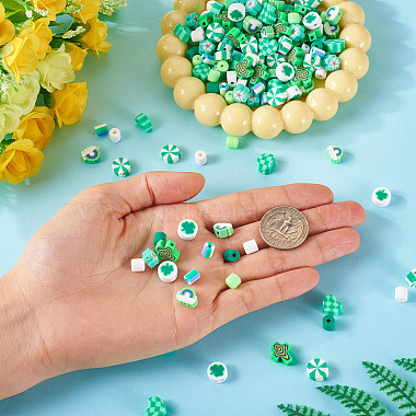 200Pcs 10 Styles Handmade Polymer Clay Beads(CLAY-TA0001-66)-7