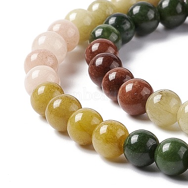 Natural Jade Beads Strands(G-I334-07A)-3