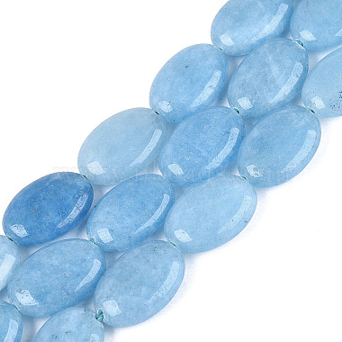 Dyed Natural White Jade Beads Strands(G-N370-01A-04)-2