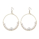 Shell Pearl Dangle Earring(EJEW-JE05912)-1