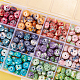 240Pcs 12 Colors Synthetic Ocean White Jade Beads Strands(G-AR0005-25)-4