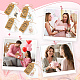 Flower Alloy Keychains(KEYC-WA0001-06)-7
