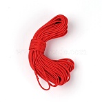 Braided Nylon D Loop Compound Bow Release Rope, Archery Bowstring Rope, Red, 2mm(OCOR-WH0065-03A)