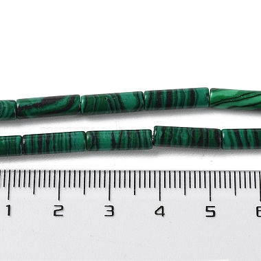 Synthetic Malachite Beads Strands(G-D077-E02)-5