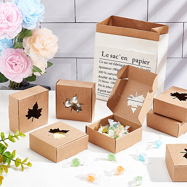 Folding Kraft Paper Cardboard Jewelry Gift Boxes(CON-WH0092-28)-4