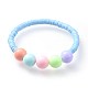 Bracelets extensibles pour enfants(BJEW-JB04614-M)-2