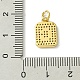 Rack Plating Brass Micro Pave Clear Cubic Zirconia Charms(KK-G501-01C-G)-3