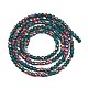 Electroplate Glass Beads Stradns(EGLA-H114-01N)-4