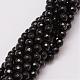 Natural Agate Bead Strands(G-G882-6mm-A06)-1