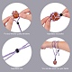 Braided Waxed Cotton Thread Cords Macrame Pouch Necklace Making(AJEW-SW00022-06)-3