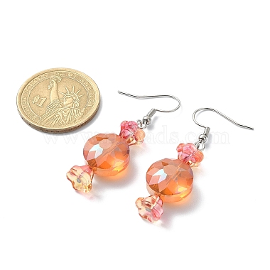 Glass Candy Dangle Earrings(EJEW-TA00246)-3
