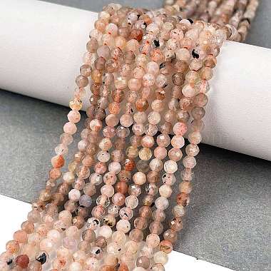 sunstone naturelle perles brins(G-H002-A03-01)-2