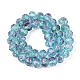 Handmade Luminous Lampwork Beads Strands(LAMP-N037-01E)-3
