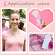 PandaHall EliteOctober Breast Cancer Pink Awareness Ribbon(ENAM-PH0001-02)-6