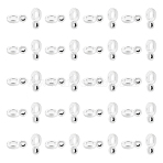 200Pcs Tibetan Style Hangers, Bail Beads, Lead Free and Cadmium Free, Rondelle, Antique Silver, 6.5x2mm, Hole: 2mm, Inner Diameter: 3mm(TIBE-UN0001-10)