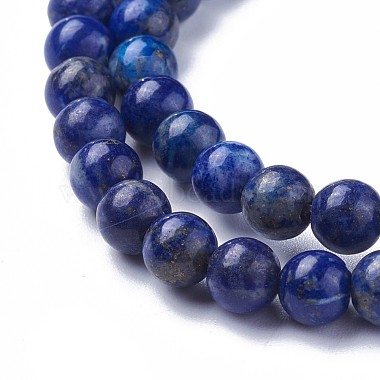 Natural Lapis Lazuli Beads Strands(G-P430-07-B)-3