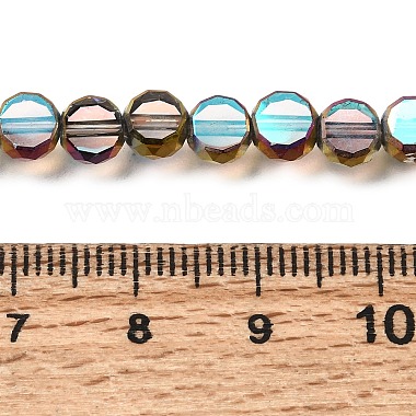 Electroplated Transparent Glass Beads Strands(GL-CBA98F0-06B-01)-4