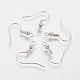 Brass Earring Hooks(X-KK-Q261-4-NF)-1