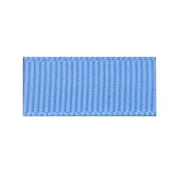 High Dense Polyester Grosgrain Ribbons, Cornflower Blue, 1 inch(25.4mm), about 100yards/roll(OCOR-S112-H-63)