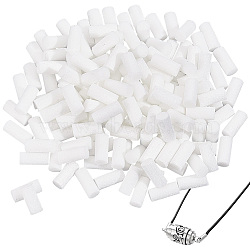 Elite 150Pcs Diffuser Necklace Refill Sticks, Absorbent Mini Replacement Sticks for Pendulum Pattern Aroma Necklace, White, 9x4mm(DIY-PH0021-40)