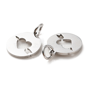 Non-Tarnish 304 Stainless Steel Charms(STAS-D050-07P-01)-3