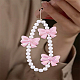 1Pc PVC Bowknot Mobile Straps(AJEW-LP0005-16)-3