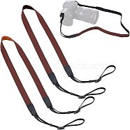 CHGCRAFT 2Pcs 2 Colors Cloth & Polyester Camera Strap, with Quick Release Buckles, Mixed Color, 1511x21x4.5mm, 1pc/color(AJEW-CA0002-31)