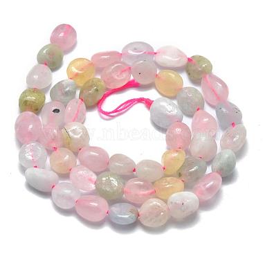 Chapelets de perles en morganite naturelle(X-G-O186-B-03)-3