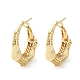 Rack Plating Brass Bamboo Stick Hoop Earrings for Women(EJEW-A027-03G)-1