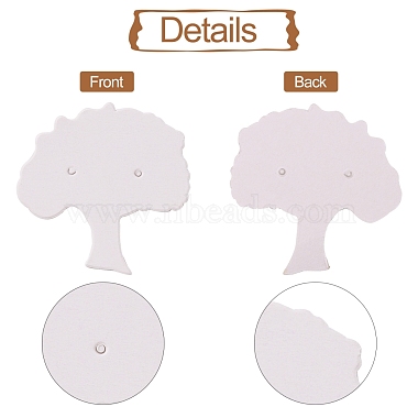 Cartes d'affichage de boucles d'oreilles en carton(CDIS-L003-A01-A)-2