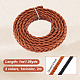 2M 2 Colors Braided Cowhide Leather Cords(WL-GA0001-03)-2