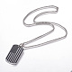 304 Stainless Steel Pendant Necklaces(NJEW-F264-01P)-1