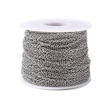 304 Stainless Steel Cable Chains(CHS-R003-0.4mm)-4