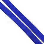 Polyester Elastic Shoulder Strap, for Sewing Bra Straps Making, Blue, 10mm(OCOR-WH0073-21C)