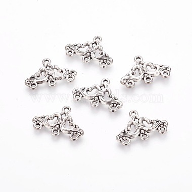 Antique Silver Triangle Links