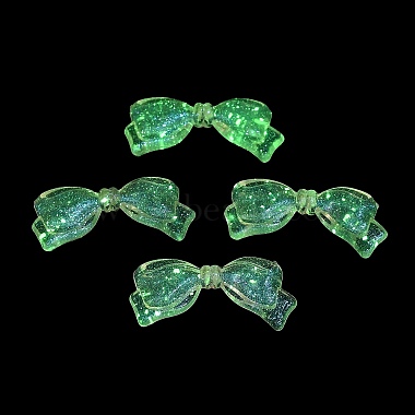 Luminous Transparent Acrylic Beads(LACR-U001-01B)-3