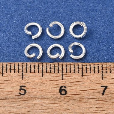 Messing Open Ringe springen(KK-G604-08S-24)-3
