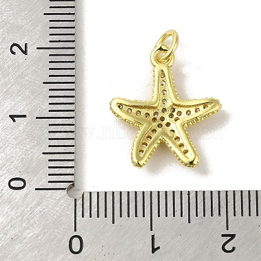 Brass Micro Pave Cubic Zirconia Pendants(KK-M283-22A-01)-3