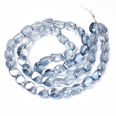 Electroplate Glass Beads Strand(EGLA-S188-23-A02)-2