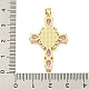 Rack Plating Brass Pave Cubic Zirconia Pendants(KK-U029-01G-02)-3