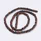 Natural Mahogany Obsidian Beads Strands(G-K255-20)-2