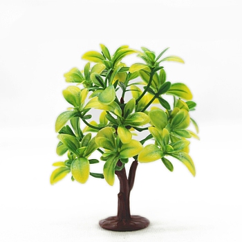 Simulation Tree Green Decoration Model, Micro Landscape Dollhouse Accessories, Pretending Prop Decorations, Green, 100mm