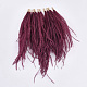 Ostrich Feather Tassel Big Pendant Decorations(FIND-S302-08K)-1