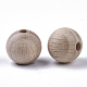 Cuentas de madera de haya natural sin teñir(X-WOOD-T020-01B)-2